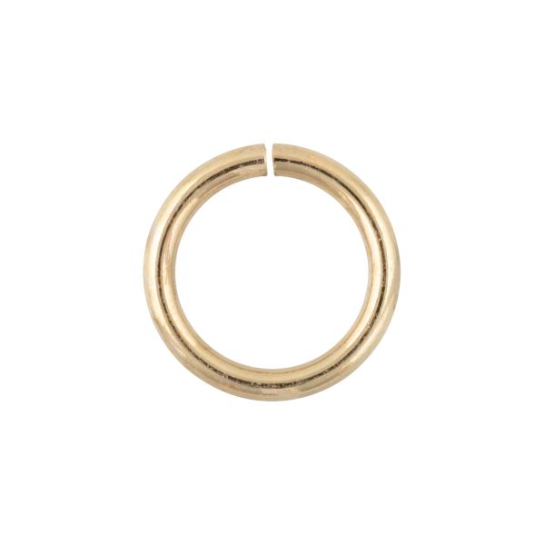 Кольцо соединительное 6 мм, 250 шт (5х50 шт), 04 золото, Zlatka FMK-R03