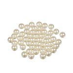 Бусины пластик ⌀10 мм, 50±2 шт, №03 св.кремовый, Zlatka PB-3