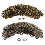 Люверсы металл ⌀12.0 мм (внутр.), h6.68 мм (внутр.), №26, сталь, New Star, антик, уп≈1000 шт