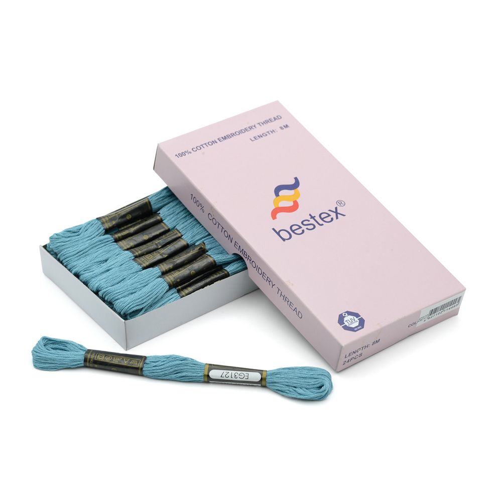 Мулине Bestex, цв.EG3127, 24 мотка по 8 метров