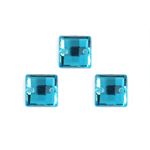 Стразы пришивные акриловые MG.EF.02 08x08 мм, квадрат, цв.07, 2000 шт