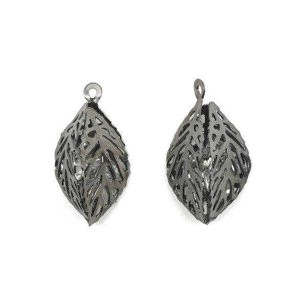 Подвеска-коробочка со стразом 