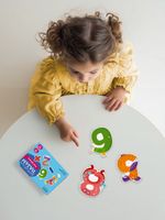 Пазлы для малышей Веселые цифры 41 элемент, Фрея PZL-BК-013