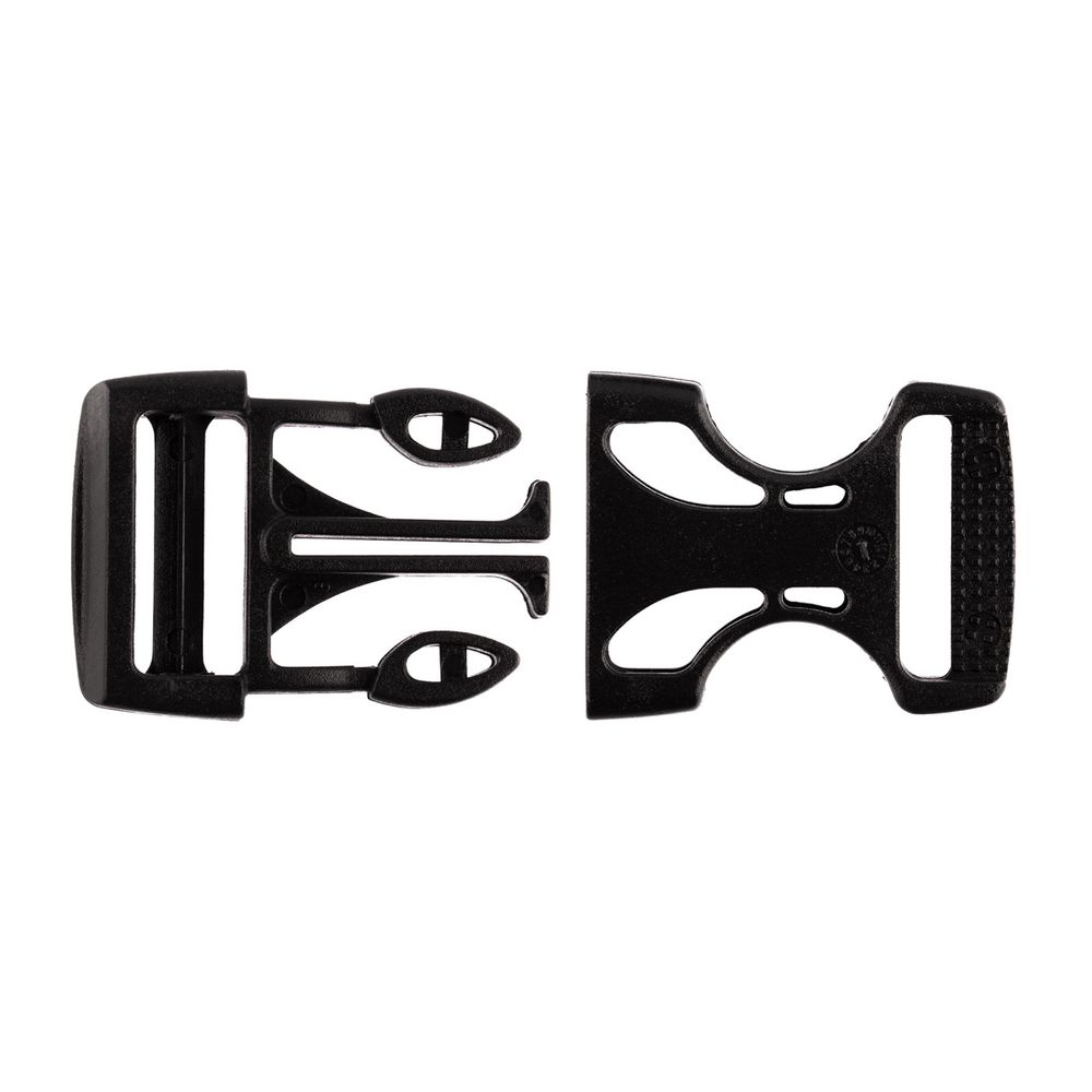 Фастекс (пряжка трезубец) ацеталь 19 мм, 10 шт, черный, Gamma SB01