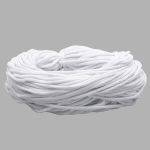 Шнур круглый х/б ⌀5.0 мм / 100 метров, цв.отбеленный