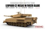 Модель сборная: танк, Leopard C2 Mexas W/dozer Blade 1/35, Meng TS-041