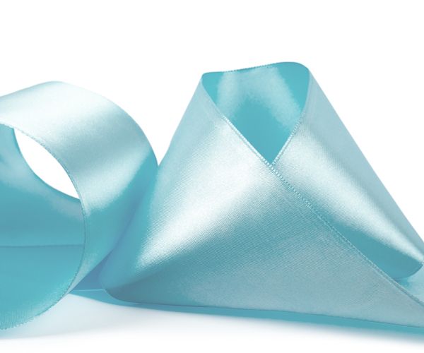 Лента атласная 1-сторонняя 75.0 мм / 33±2 метра, 073 бл.синий, Gamma