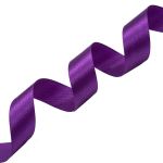 Лента атласная 1-сторонняя 25.0 мм / 22.86±1 метров, 171 т. фиолетовый, Globus
