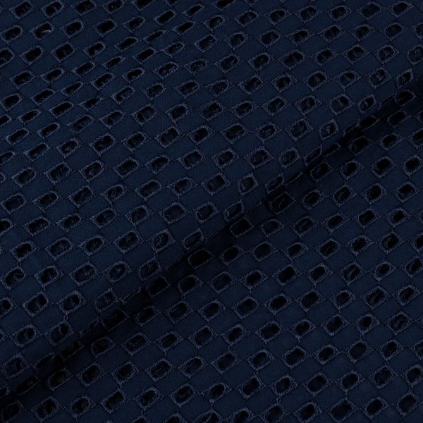 Ткань шитьё (прошва) 150х135 см, 19-4024 т.синий, Gamma YFAS-0729