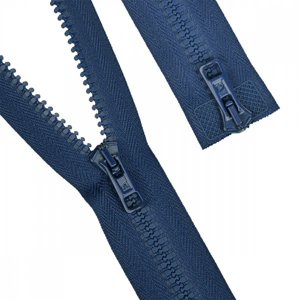 Молния трактор Arta Т5 (5 мм) 2 зам., разъем., 100 см, Arta.2077 Т5(6) цв.044 т.синий уп.25 шт