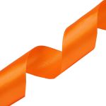 Лента атласная 1-сторонняя 50.0 мм / 22.86±1 метров, 044 оранжевый, Globus