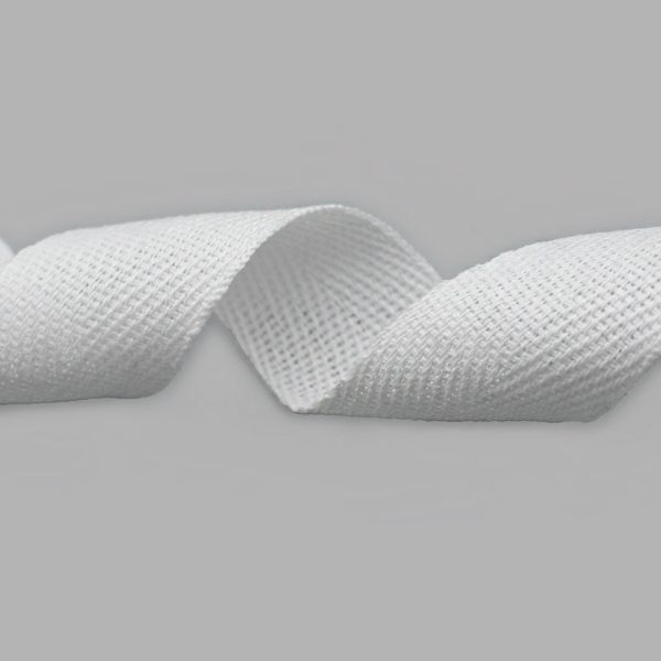 Тесьма (лента) киперная (100 х/б) 30 мм / 25 метров, рис.5328, 1 белый, С3867Г17