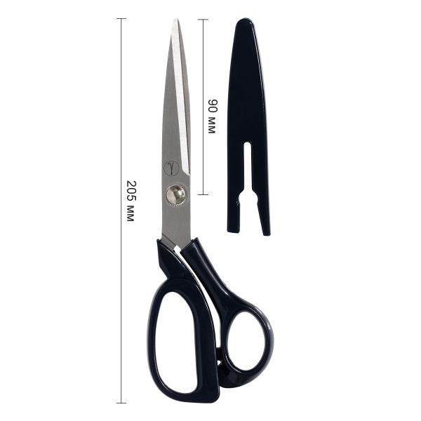 Ножницы закройные (портновские) 20.5 см, с защитным колпачком, Gamma G-371