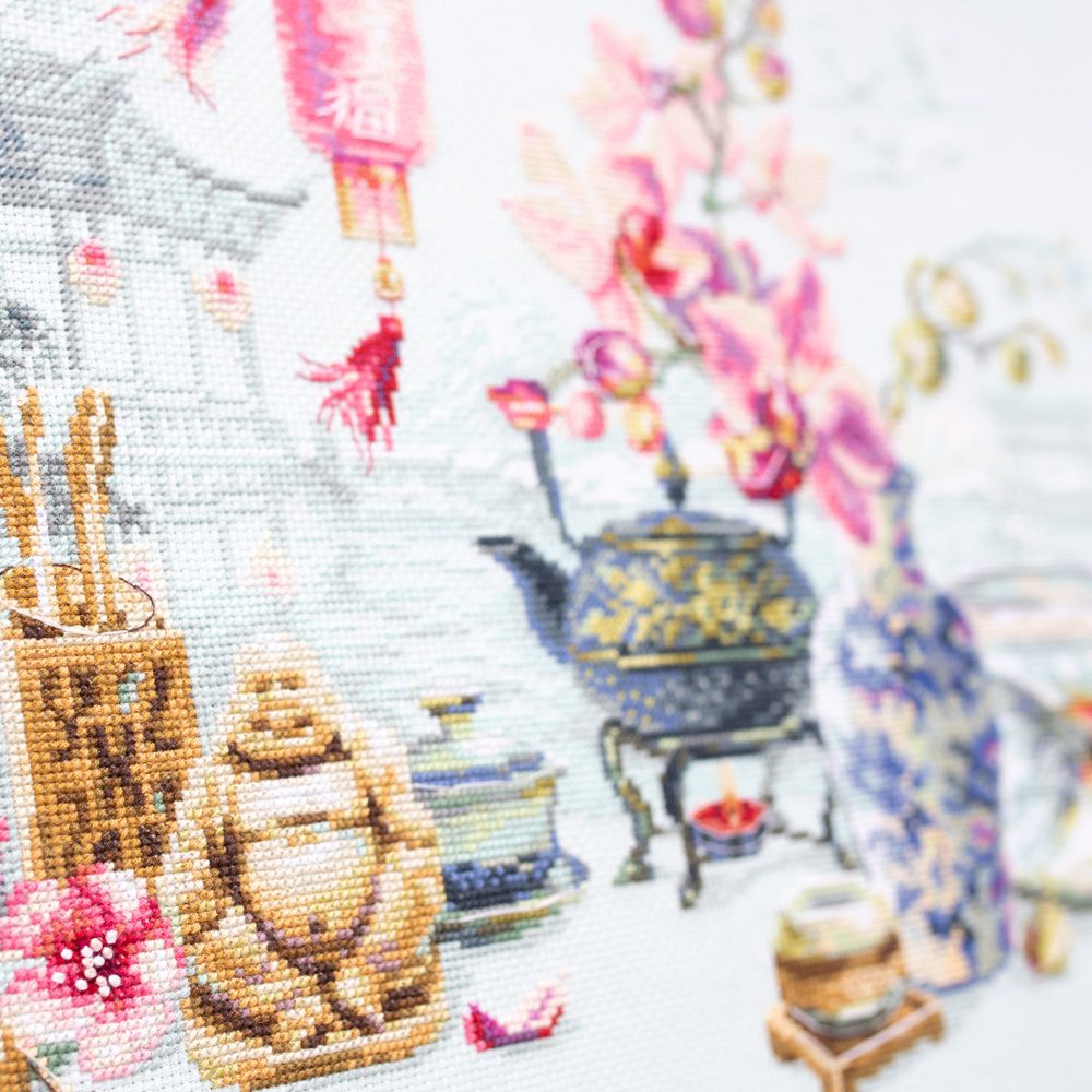 Набор для вышивания нитками Чудесная игла, Восточная фантазия, 40х30 см