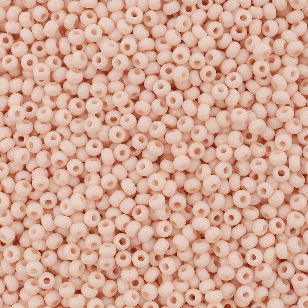 Бисер Preciosa мелованный 10/0 (03211) круг. отв, 50 гр