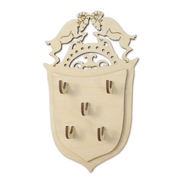 Заготовка для декорирования Ключница Бараны, Астра