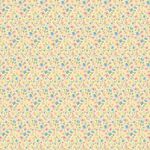 Ткань для пэчворка Peppy Нежная история, рулон 112 см / 5 метров, НИ-15 желтый, Peppy