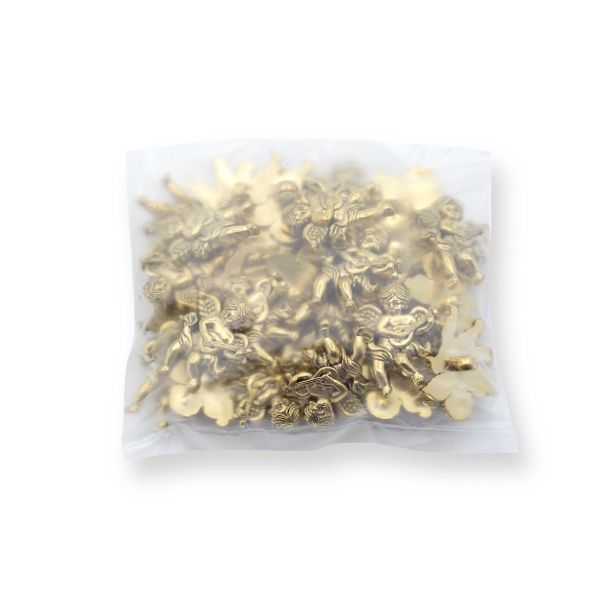 Украшения декоративные пуговицы Ангел, 26 мм (AG), 36 шт, S090204