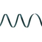 Лента атласная 1-сторонняя 6.0 мм / 22.86±1 метров, (аналог 411001), 124 темная бирюза, Globus