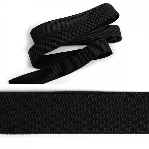 Резинка для подтяжек (помочная) 40.0 мм / 4±0.5 метра, 322 черный