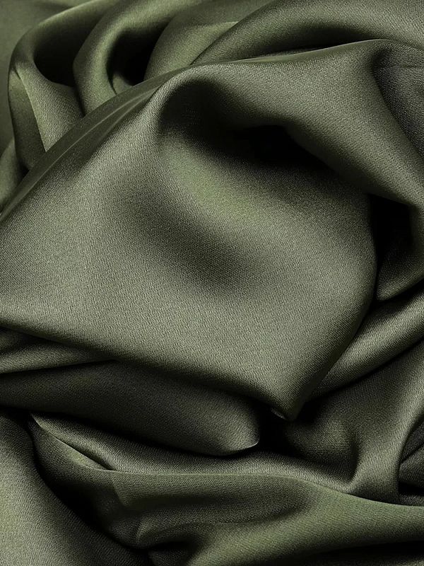 Шелк Армани 90 г/м², 150 см / 25 метров, TBYArm-134, цв.134 полынь