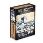 Пазл деревянный Большая волна в Канагаве, Кацусика Хокусай. 450 элементов, Фрея MET-PZLD-001
