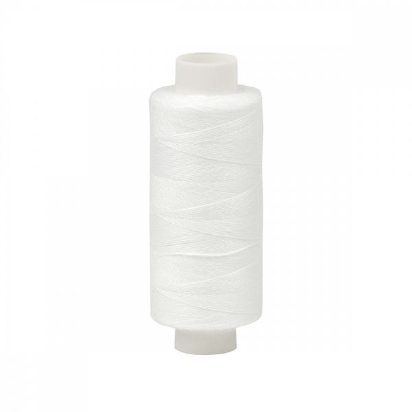 Нитки армированные ПНК им.Кирова 40ЛШ, бытовые, 200 м / 10 кат., 0101 белый