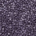 Бусины пластик 6х6х3 мм, 50 г, с двойным отверстием, плоский квадрат, 3 серо-голубой, Astra&Craft 7429