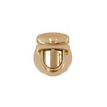 Замок для сумки 40х35 мм, 5 шт, золото, Gamma LBZ-9G