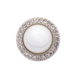 Пуговицы на ножке 28L=18 мм, металл, Silver (серебристый), 10 шт, MP15