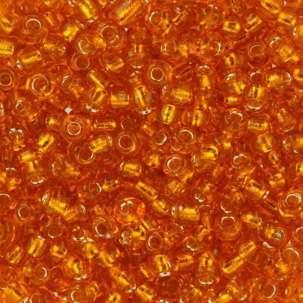 Бисер Zlatka 11/0 (2.1 мм), 100 г (10х10 г), №0029 оранжевый, GR