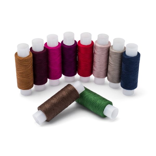 Швейные нитки (набор) 50/2, 10 кат. по 200 метров, ассорти №98, Astra&Craft
