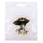 Штамп 5.8х7.2 см, 07 Девушка (портрет), Mr.Painter TSM-01