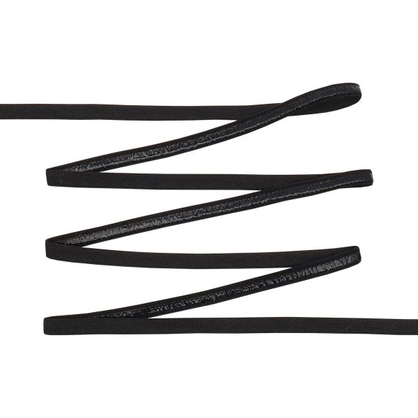 Резинка бельевая (бретелечная) с силиконом 8.0 мм / 50 метров, черный