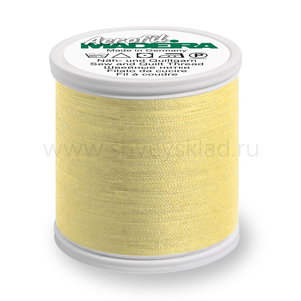 Нитки универсальные Madeira Aerofil №35, 100 м, цв. 8670, 9135, 5 катушек