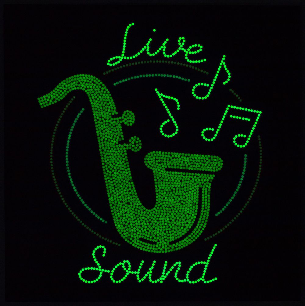 Алмазная (кристальная) мозаика Фрея ALBP-327, постер Живой звук, 30х30 см