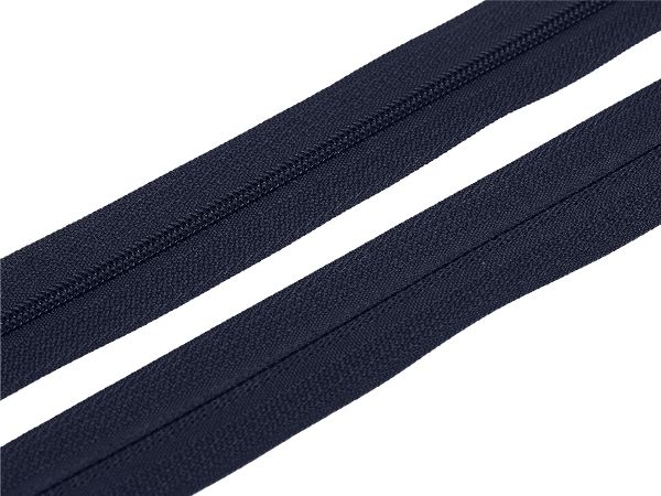 Молния рулонная витая (спираль) Т3 (3 мм) УСИЛЕННАЯ, НА БОБИНЕ, S-233 т.синий (цв.SBS) / кор. 1200 метров