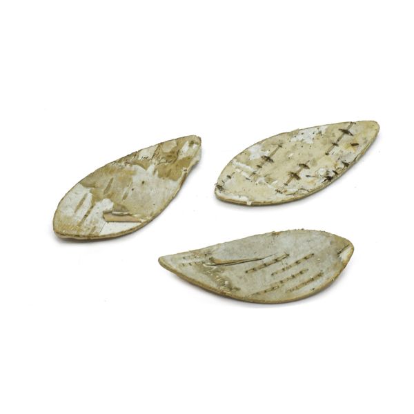 Декоративные элементы из коры дерева 