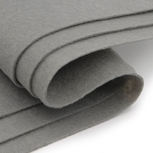 Фетр листовой мягкий 1.0 мм, 170гр, 20х30см, 10 шт/упак Astra&Craft (AF891/YF648 св.серый)