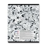 Комплект тетрадей со справочным материалом Скучно не будет!, выборочный лак, A5+ 48 л. 12 шт, на скобе 65 г/м², белизна 100 %, клетка/линия, 01053 12 предметов, Светоч 48К37