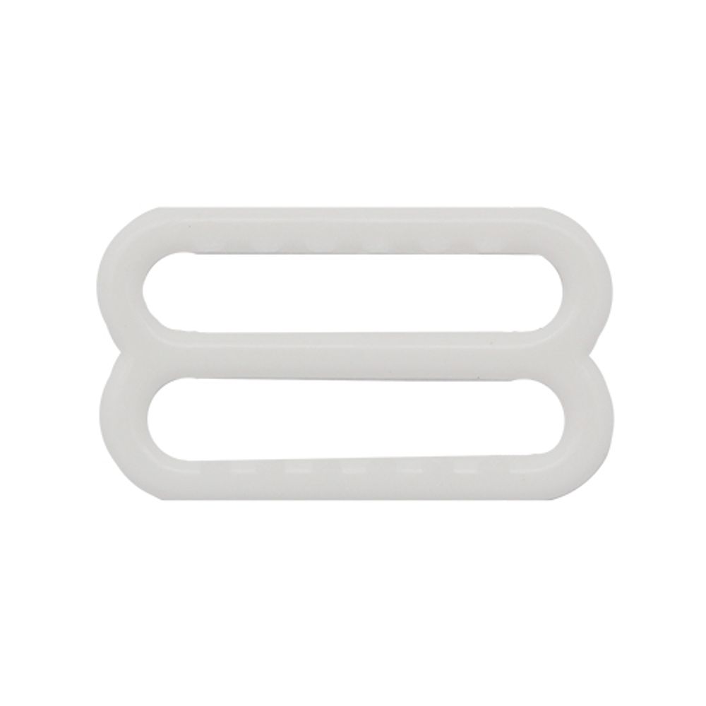 Рамки-регуляторы для бюстгальтера пластик 16.0 мм, белый, 100 шт