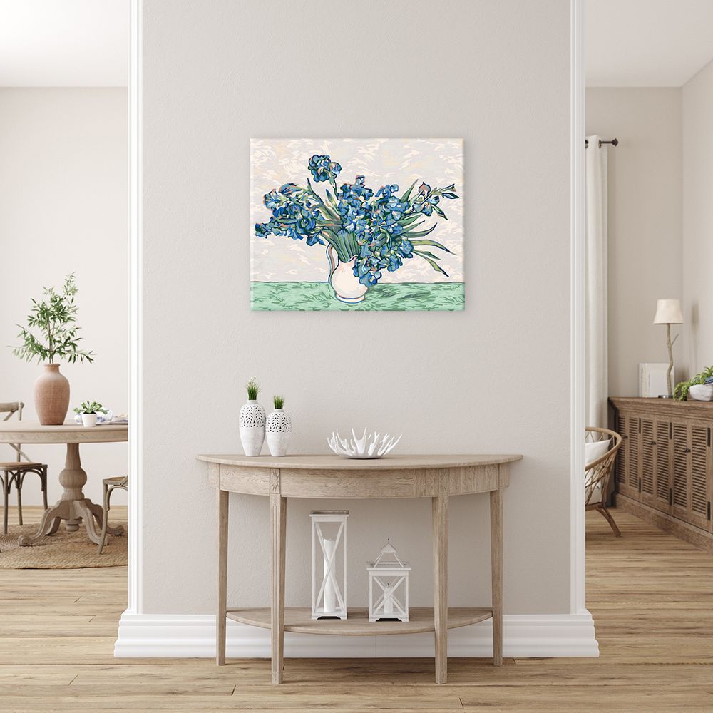 Картина по номерам Фрея, Винсент ван Гог, Ирисы, 50х40 см