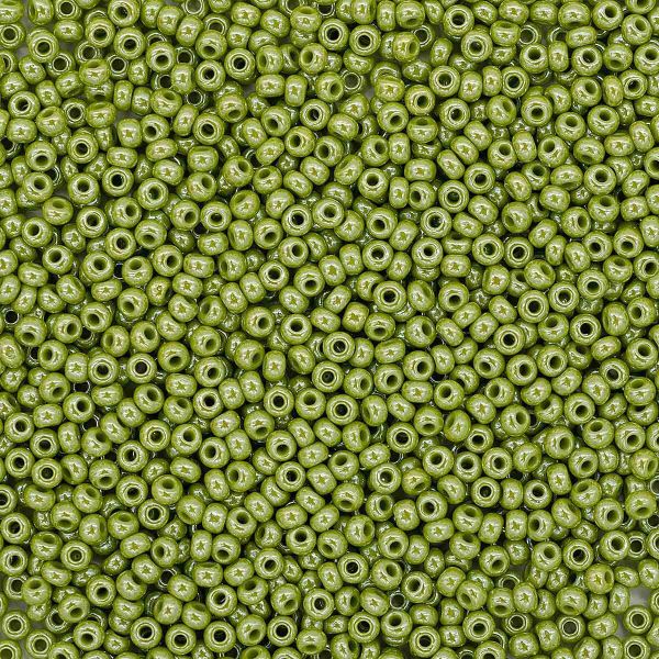 Бисер Preciosa непрозрачный с жемчужным покрытием, круг.отв, 500 г, (58430)331-19001-10/0