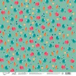 Бумага для скрапбукинга Ой, медуза! 190 г/м², 30.5х30.5 см, 10 шт, 6, Mr.Painter PSR 200107