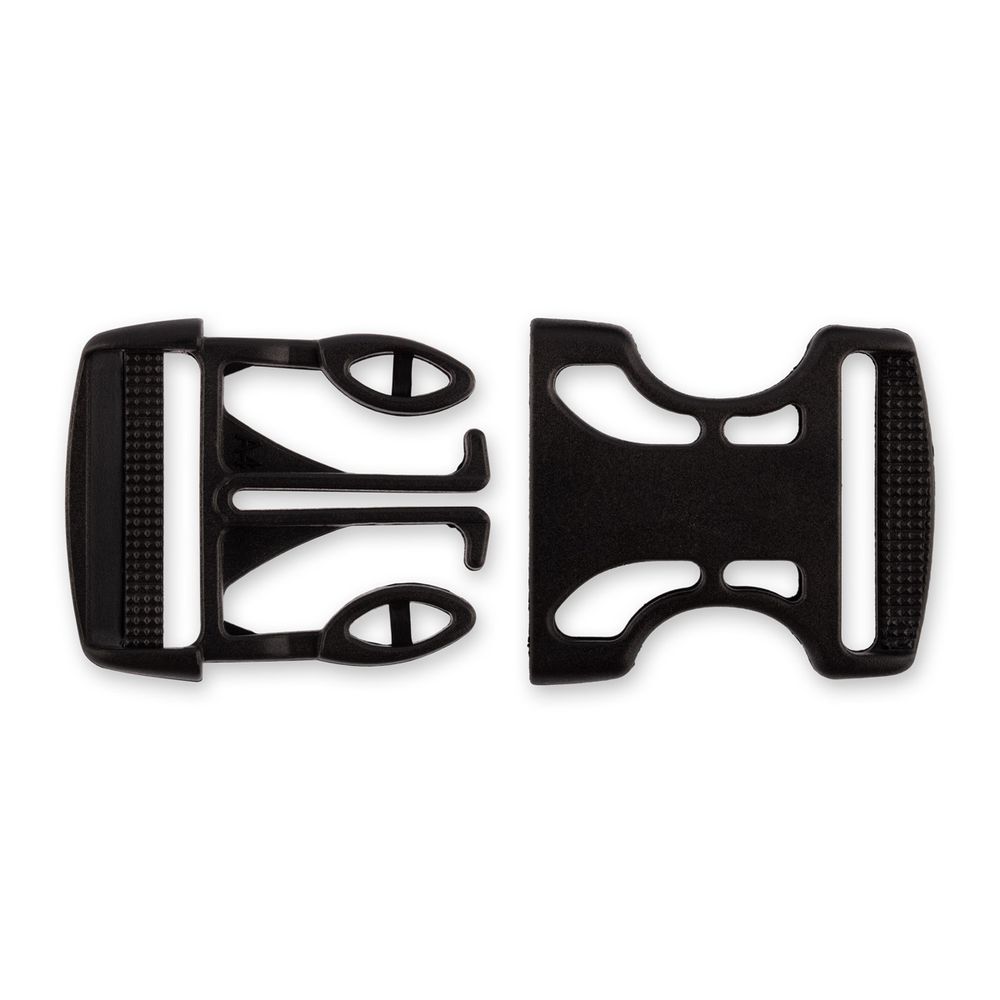 Фастекс (пряжка трезубец) ацеталь 32 мм, 10 шт, черный, Gamma SB01