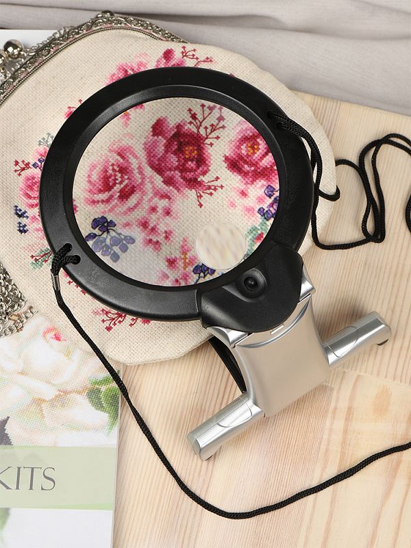 Лупа универсальная с подсветкой, MG 11B-1