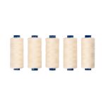 Нитки швейные бытовые Gamma 40/2, 365 м / 5 кат, №453 кремовый