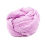 Шерсть для валяния нейлон Троицкая Гребенная лента 1х50г, 29 розовая сирень