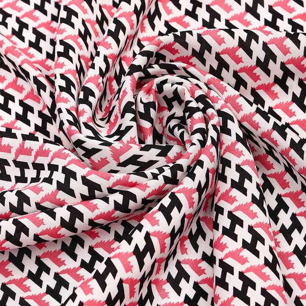 Штапель 90 г/м², 145 см / 2 метра, TBY.Vi.pr.E1346.6.2, цв.06 розовый