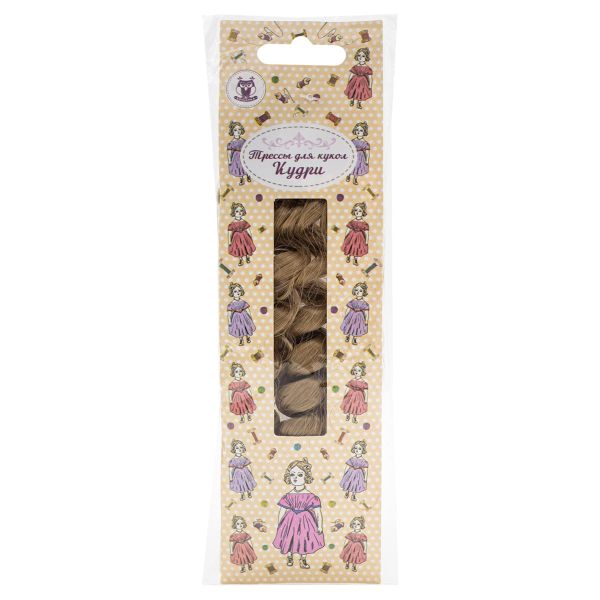 Трессы Элит кудри №38 24, длина волос 38см, ширина 100 см, 1шт, 26458